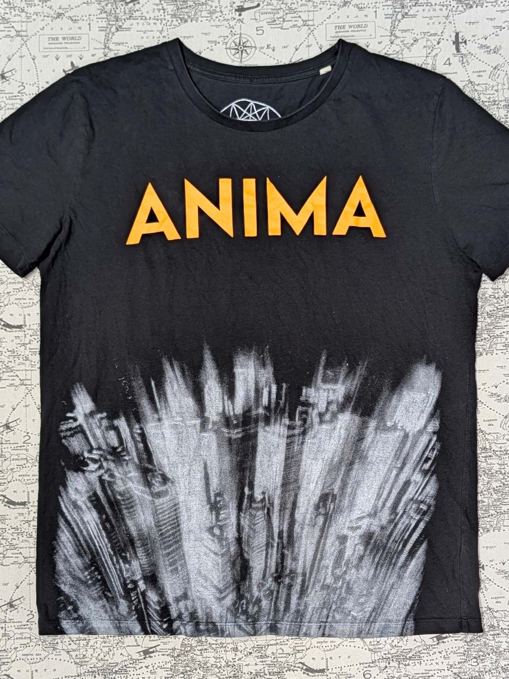 Official Thom Yorke ANIMA / Modern Boxes Project Tour Graphic T-Shirt Medium